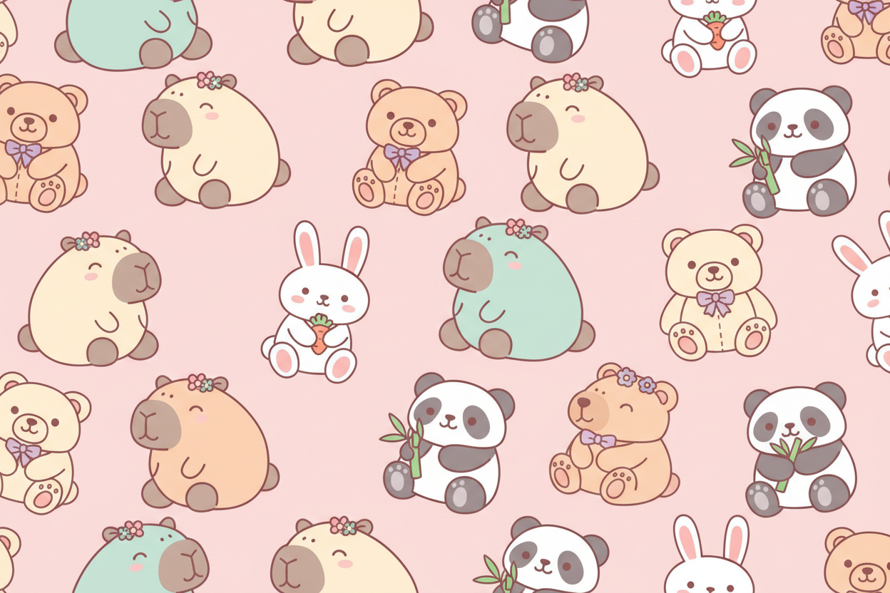 Cute Stuffed Animal Pattern